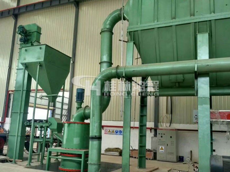 石墨小型超細磨粉機325~2500目石墨微粉超細磨機：HCH780超細環(huán)輥磨粉機