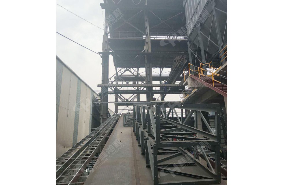 桂林鴻程立磨制粉設備總包項目安裝中 桂林鴻程立磨制粉設備總包項目安裝中